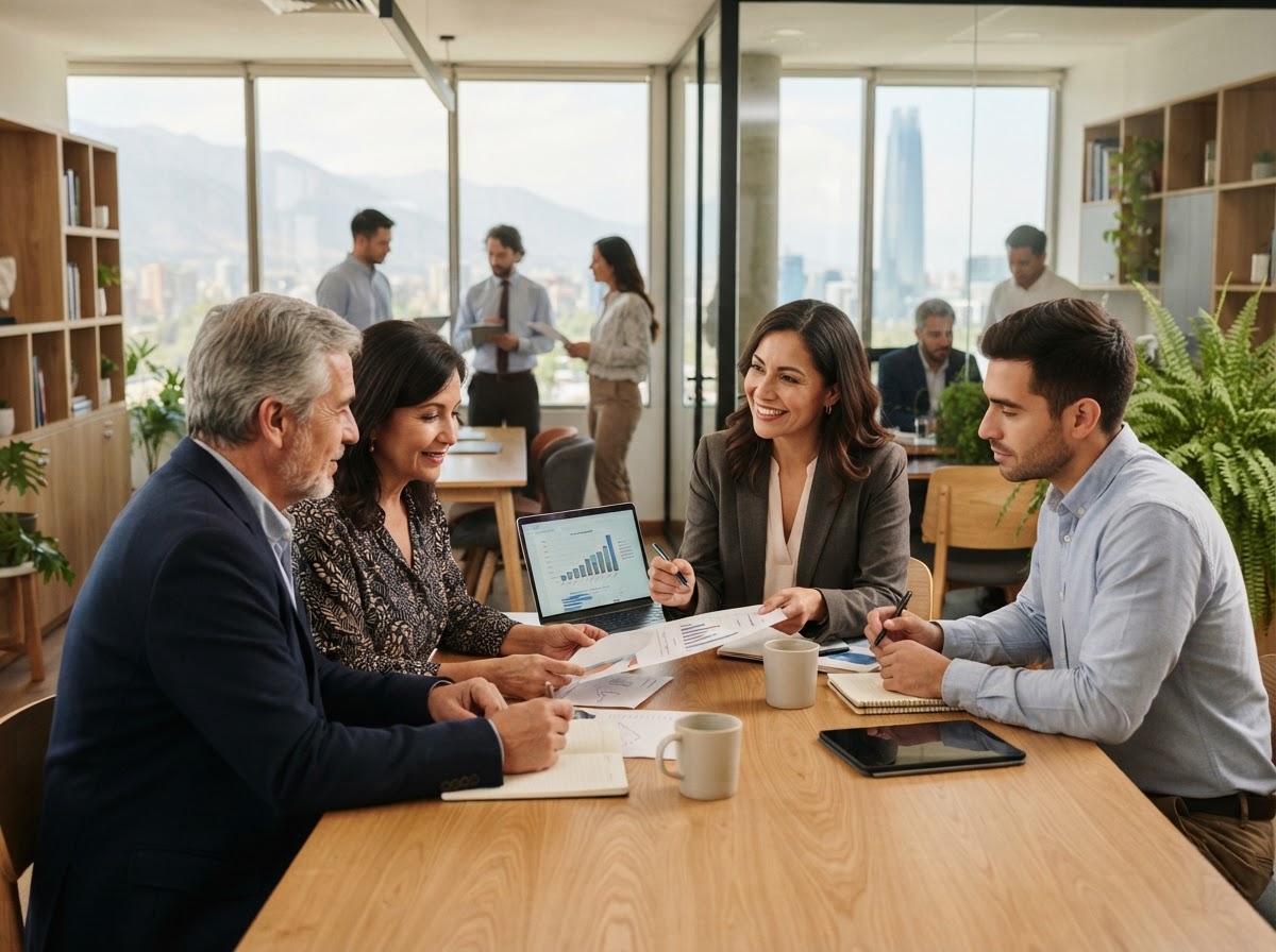 SQM Financerra - espacio de trabajo del equipo dedicado al análisis de activos digitales